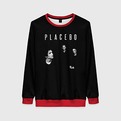 Свитшот женский Троица Плацебо, цвет: 3D-красный