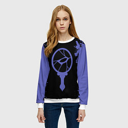 Свитшот женский Малкавиан The Masquerade Bloodhunt, цвет: 3D-белый — фото 2