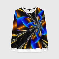 Свитшот женский Neon vanguard pattern Fashion 2023, цвет: 3D-белый