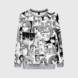 Женский свитшот Когда плачут цикады pattern