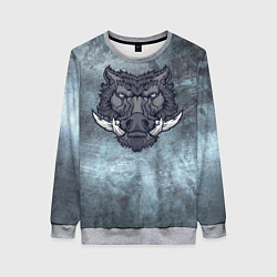 Свитшот женский Стальной кабан, цвет: 3D-меланж