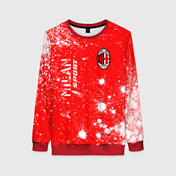 Свитшот женский AC MILAN AC Milan Sport Арт, цвет: 3D-красный