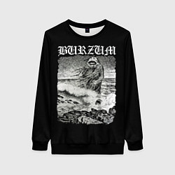 Свитшот женский Burzum - The Sea Monster, цвет: 3D-черный