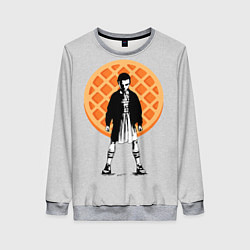 Свитшот женский Eleven Eggo, цвет: 3D-меланж