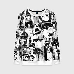 Женский свитшот Komi san pattern