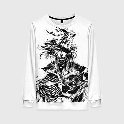 Свитшот женский Metal Gear Rising: Revengeance, цвет: 3D-белый