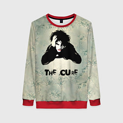 Свитшот женский Роберт Смит - The Cure, цвет: 3D-красный