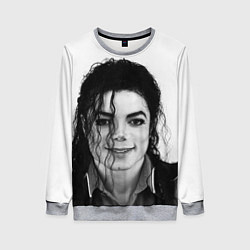 Свитшот женский Майкл Джексон Фото, цвет: 3D-меланж