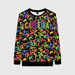 Свитшот женский Capoeira colorful mens, цвет: 3D-черный