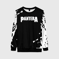 Свитшот женский Pantera краска, цвет: 3D-черный