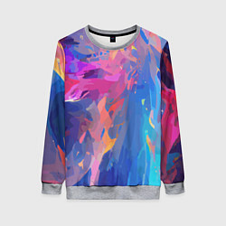 Женский свитшот Splash of colors