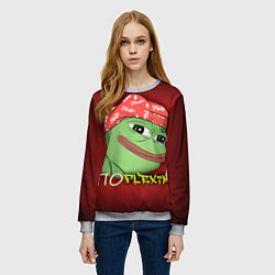 Свитшот женский Ricardo Pepe, цвет: 3D-меланж — фото 2