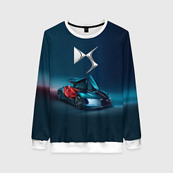 Свитшот женский Citroen DS Spirit Concept, цвет: 3D-белый