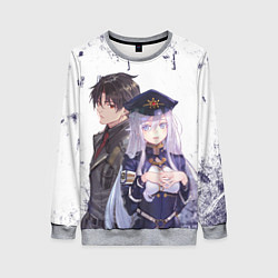 Свитшот женский Синъэй и Владилена - 86, цвет: 3D-меланж