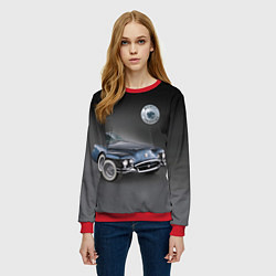 Свитшот женский Buick Wildcat - cabriolet, цвет: 3D-красный — фото 2