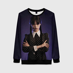 Женский свитшот Wednesday: Violet Light