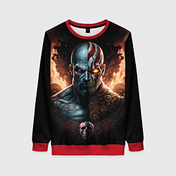 Женский свитшот God of War life and dead
