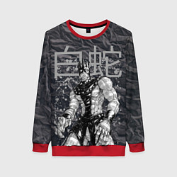 Свитшот женский Whitesnake - stand of Enrico Pucci - Jojo, цвет: 3D-красный