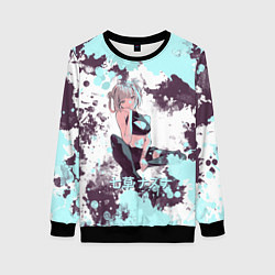 Свитшот женский Милая Надзуна Нанакуса арт, цвет: 3D-черный