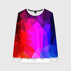 Женский свитшот Битва градиентов неон