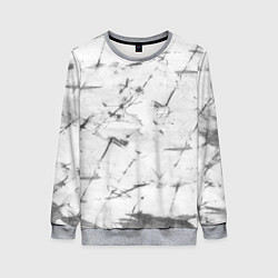 Свитшот женский Серый трещины тай-дай, цвет: 3D-меланж