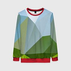 Женский свитшот Геометрические соединения фигур