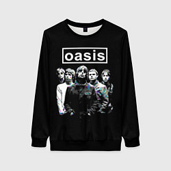 Свитшот женский Oasis группа, цвет: 3D-черный