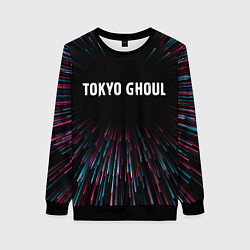 Свитшот женский Tokyo Ghoul infinity, цвет: 3D-черный