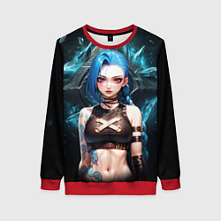 Женский свитшот Jinx arcane league of legends