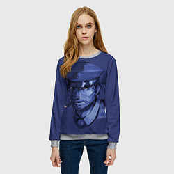 Свитшот женский The Outlast Trials Лиланд Койл, цвет: 3D-меланж — фото 2