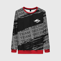Свитшот женский Форма Team Secret, цвет: 3D-красный