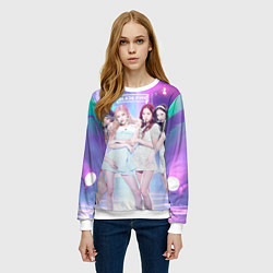 Свитшот женский Blackpink girl style, цвет: 3D-белый — фото 2