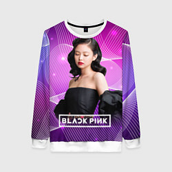 Свитшот женский BlackPink Jennie, цвет: 3D-белый