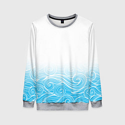 Свитшот женский Гинтама текстура, цвет: 3D-меланж