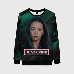 Свитшот женский Blackpink beautiful singer Rose, цвет: 3D-черный