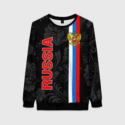 Женский свитшот Russia black style