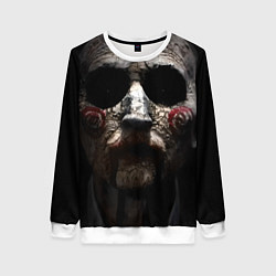 Свитшот женский Пила Джон, цвет: 3D-белый