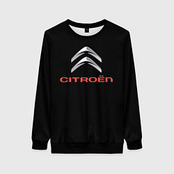 Свитшот женский Citroen auto sports, цвет: 3D-черный