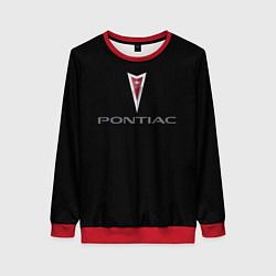 Свитшот женский Pontiac auto, цвет: 3D-красный
