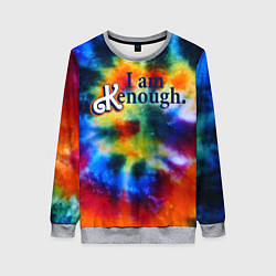 Свитшот женский Барби - i am kenough, цвет: 3D-меланж
