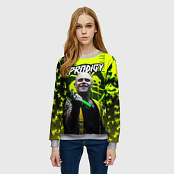 Свитшот женский The Prodigy Keith Flint, цвет: 3D-меланж — фото 2