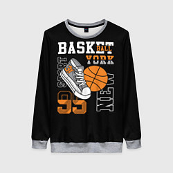 Женский свитшот Basketball New York