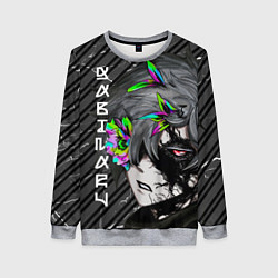 Свитшот женский Адский рай - пустой Габимару, цвет: 3D-меланж