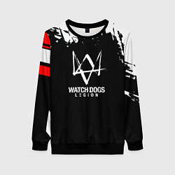 Свитшот женский Watch dogs краски, цвет: 3D-черный