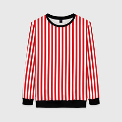 Женский свитшот Красная полоса