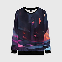 Женский свитшот Абстрактный вихрь