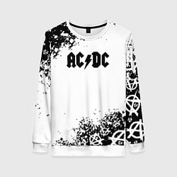 Женский свитшот AC DC anarchy rock