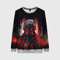 Женский свитшот Андроид штурмовик