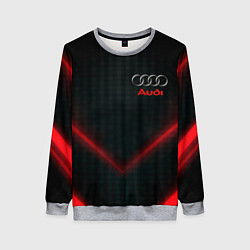 Женский свитшот Audi stripes neon