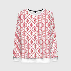 Женский свитшот Узорные овалы